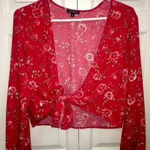 Dynamite floral cover up